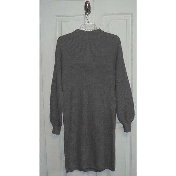 Style & Co. Women's Mock Neck Long Sleeve Sweater Dress in Grey Heather XS $70 - Picture 4 of 4